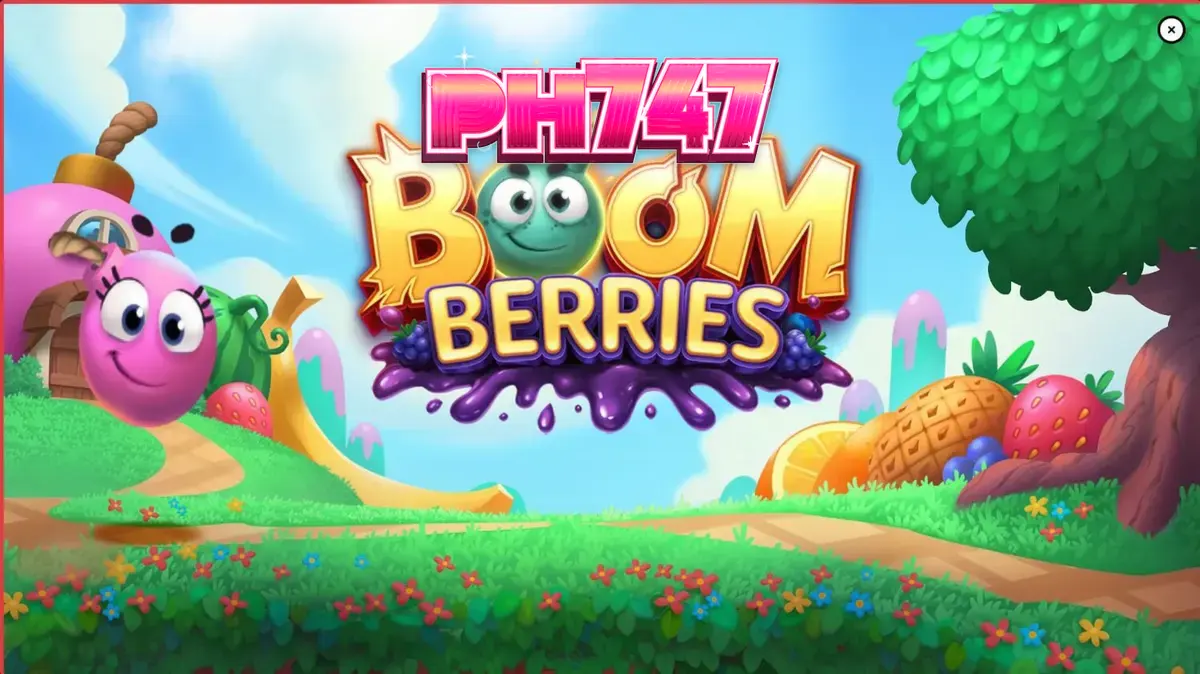 Makulay at masayang fairytale village sa Boomberries slot