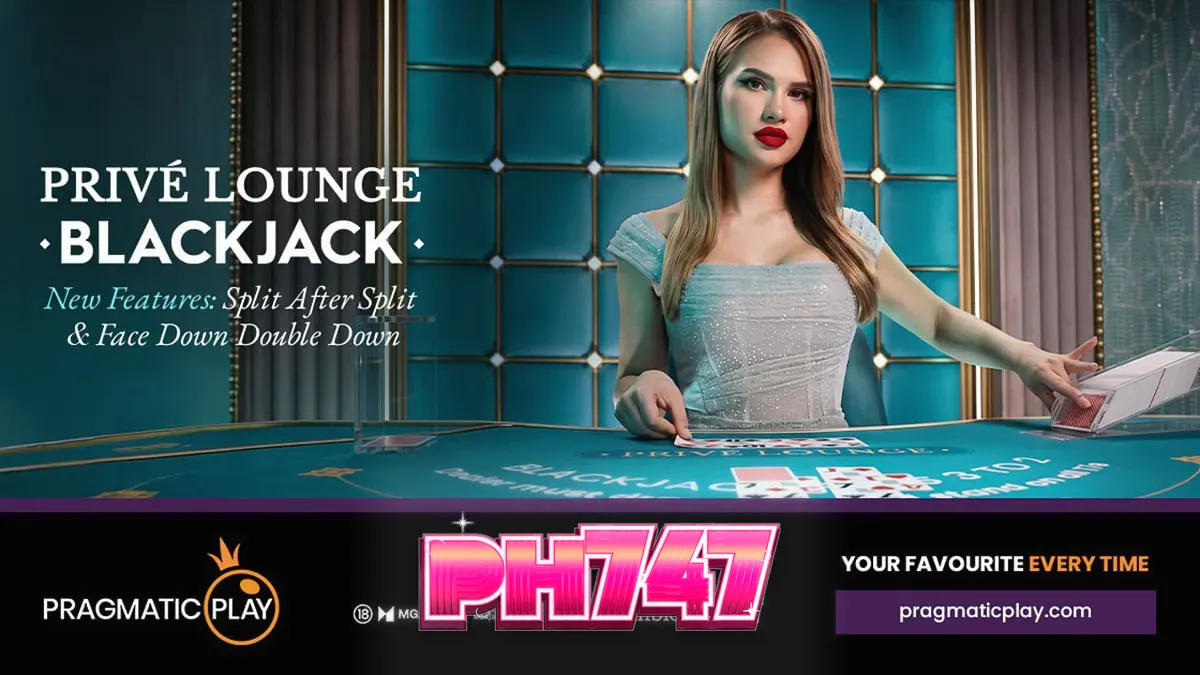 Live casino blackjack table na may mga bagong gameplay feature